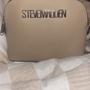 Steve Madden Beige Interior Crossbody Bag